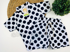 Conjunto Bolinhas black - comprar online