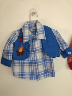 Camisa Xadrez - Baruck kids