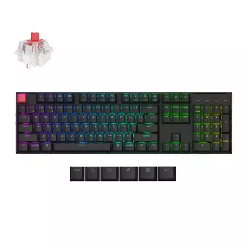A02212 - Teclado mecánico K10 QMK bluetooth 5.2 / wired (Negro) Inglés US - KEYCHRON - comprar online