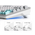 A01760 - Teclado Z75S-2 (Grey) - MCHOSE - FAVAR IMPORT