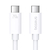 A02025 - Cable USB-C a USB-C MVP III (White) - BASEUS - tienda online