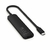 A01991 - Hub USB-C 4 en 1 slim 4K (Black) - SATECHI