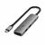 Imagen de A01992 - Hub USB-C 4 en 1 slim 4K (Space Gray) - SATECHI