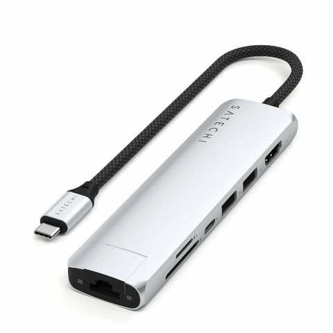 A01997 - Hub USB-C 7 en 1 (Silver) - SATECHI - comprar online