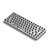 A01459 - Teclado Mecánico Bluetooth Slim inglés SM1 (Dark) - SATECHI - comprar online