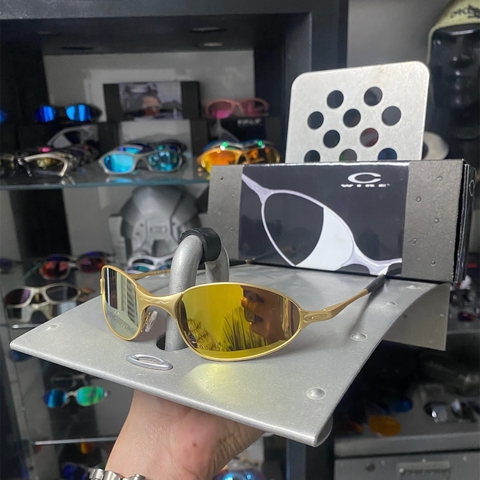 C Wire Gold nas Lente 24k