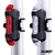 Imagen de Kit de Luces Led + Eslinga + Inflador KUEST p/ bicicleta