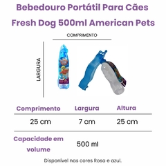 BEBEDOURO AUTOM. FRESH DOG 500ML na internet