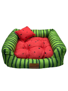 Caminha Para Cachorro Melancia Verde - M