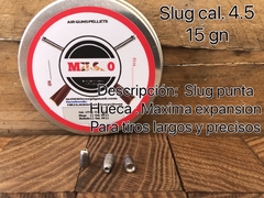 Slug Cal.4.5/.177 - 15 gn Hoñlow point