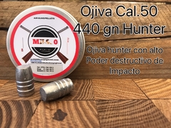 Ojiva Cal.50/440 gn - Hunter
