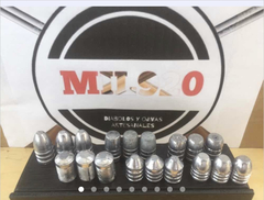 Ojiva cal.50 / 350 gn Punta balistica Hunteri - Mil920 Airguns pellets