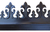 Cenefa Decorativa Dibujo 30cms Chapa Color C25 Frente 2.44mt - comprar online