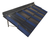 Alero Puerta Exterior Tejado Metalico 110 Cm Chapa C25 Negro