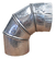 Curva Articulada 3 Pulgadas 7,5 Cms Galv