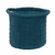 Cesto Tricot Janes 36x37cm Azul Petróleo Buddemeyer