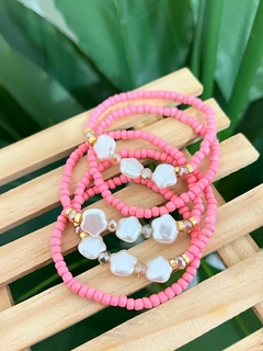 Pulseira Miçanga Rose