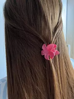 Presilha Cabelo Flor