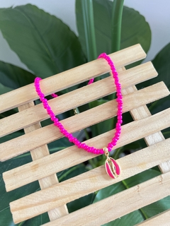 Colar Concha Rosa - comprar online