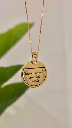 Colar Eu sou caminho, a verdade e a vida