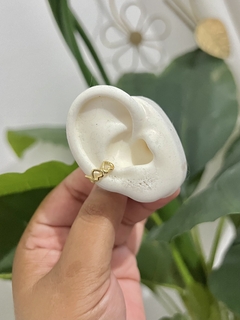 Piercing Fake Pressão Corações