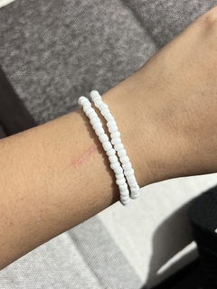 Pulseira Miçanga Branca