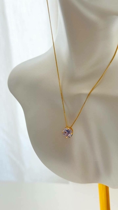 Colar Ponto de Luz Dourado - comprar online