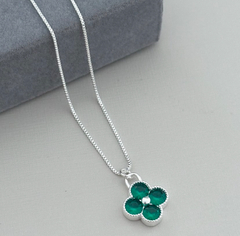 Colar Trevo Glow Verde - comprar online