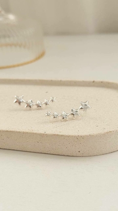 Brinco Ear Cuff Estrelas na internet