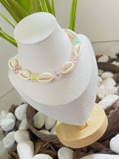 Choker Búzios Flor
