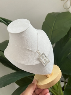 Colar Inicial Prata