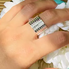 Anel Pai Nosso Prata