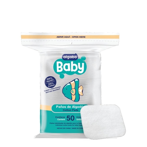 PADS DE ALGODÓN X50 ALGABO