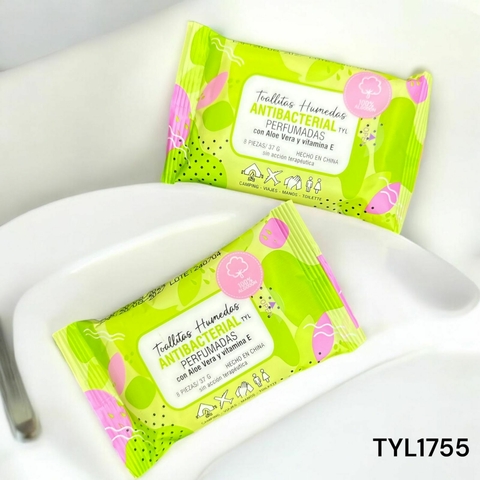 TOALLITAS HÚMEDAS ANTIBACTERIAL