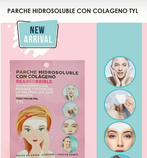 PARCHE HIDROSOLUBLES CON COLÁGENO TYL PARA LA FRENTE