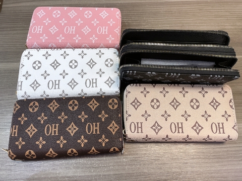 billetera doble cierra z-9019