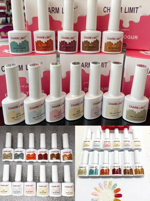 ESMALTE EFECTO YOGUR DE CHARMLIMIT CAJA X 12 PCS - comprar online