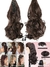 COLA CON BROCHE RULOS PARA CABELLO #4