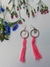 BRINCO TASSEL ROSA - RE.TRAMA