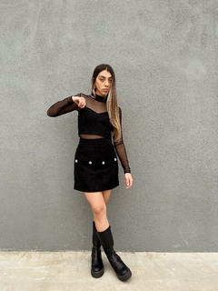 SAIA AMÉLIA - COTELÊ PRETO - comprar online