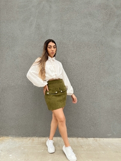 SAIA AMÉLIA - COTELÊ VERDE - Tuani Vieira Brand