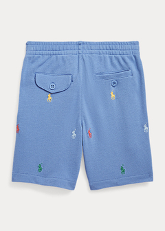 Short Azul Pony RALPH LAUREN - Menino na internet