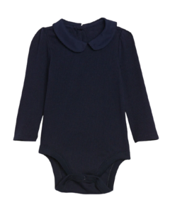 Bodysuit Mockneck Azul Marinho GAP - Bebê Menina - Baby Bens Importados | Roupas Infantis de Qualidade