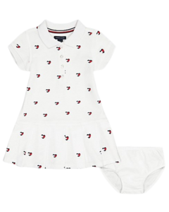 Vestido Polo Branco Corações TOMMY HILFIGER - Bebê Menina na internet