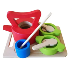 Juego De Mate Infantil Madera Montessori