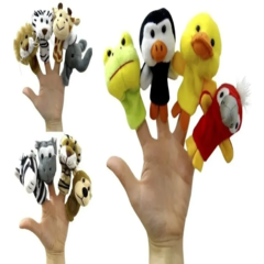 Titeres De Dedo Vs Modelos Peluche Divertidos Estimulación
