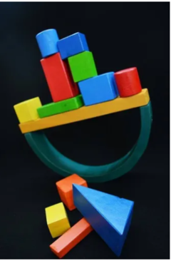 Juego De Equilibrio Madera 13 Piezas 28 Cm - comprar online