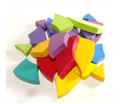 Rompecabezas Madera Circulo Goethe Waldorf Montessori Didáctico - comprar online