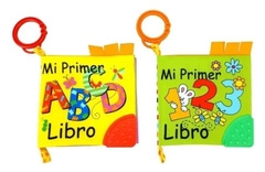 Libro De Tela Mordillo Didáctico Estimulación Sensorial Bebe - comprar online