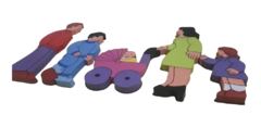 Encastres Con Relieve De Madera Motricidad Fina Didáctico - tienda online